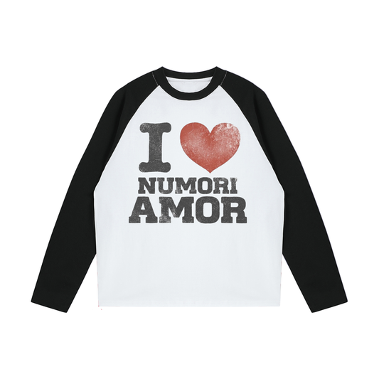 I Heart Numori 3/4-Sleeve
